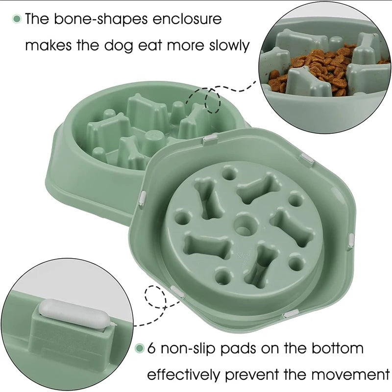 Slow Feeder- Dog Bowl
